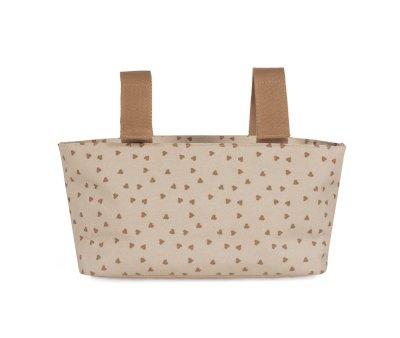 Borsa Organizer Passeggino Cuori Poppy Cannella