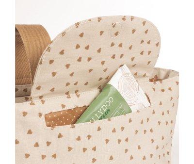 Borsa Organizer Passeggino Cuori Poppy Cannella