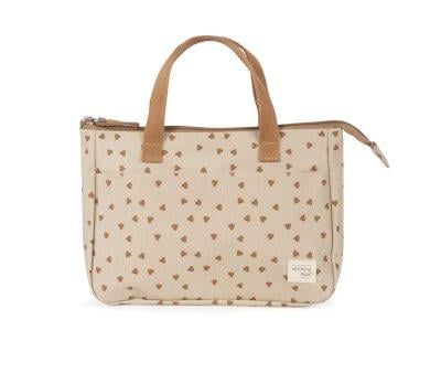 Borsa Beauty Cuori Poppy Cannella