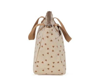 Borsa Beauty Cuori Poppy Cannella