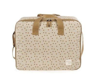 Valise Coeurs Poppy Canela