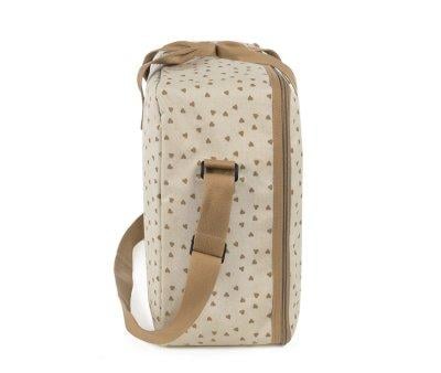 Valise Coeurs Poppy Canela