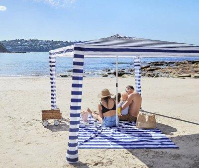 Manta de Playa y Picnic Navy Blue