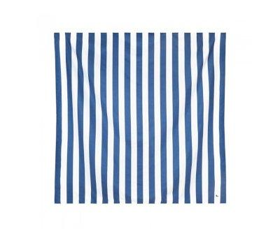 XXL Cabana Navy Microfiber Beach Towel Personalised