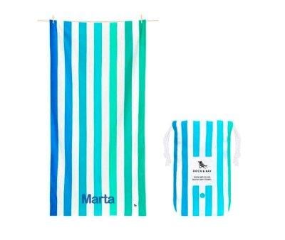 Toalha Praia L Microfibra Summer Endless River 
Personalizada