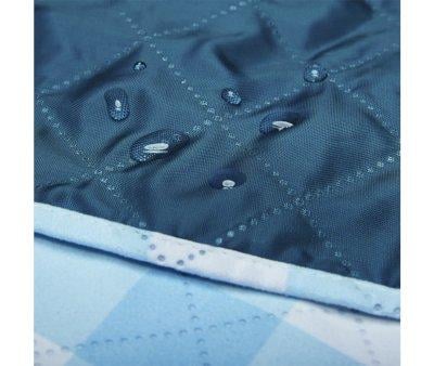 Beach and Picnic Blanket Blueberry Vichy L