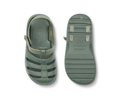 Infant Jelly Shoes Beau Tea/Faune Green