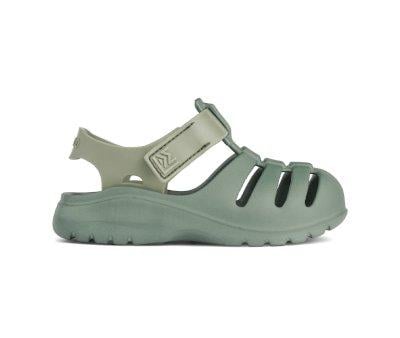 Infant Jelly Shoes Beau Tea/Faune Green