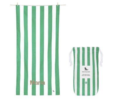 Toalha de praia XL Microfibra  Cabana  Cancun Green Personalizvel