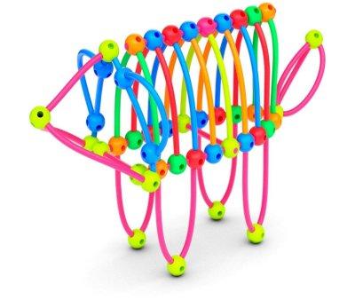 Costruzioni Stik Neon 600 pezzi