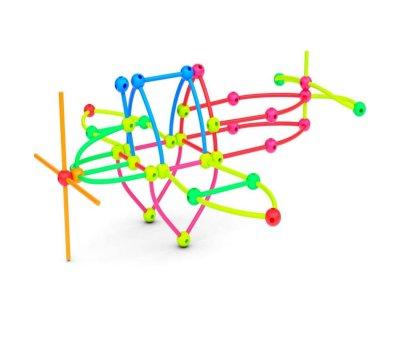 Costruzioni Stik Neon 600 pezzi