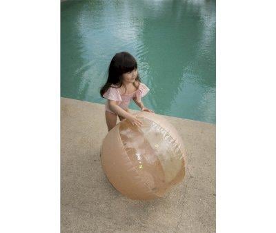 Transparent Multi Cherry Blush Beach Ball