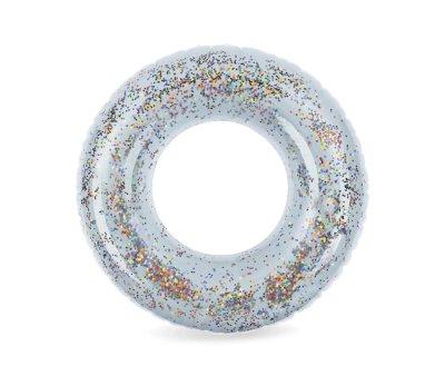 Transparent Blue Multi Star Float