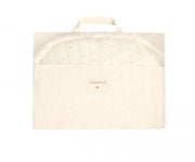 Growing Green Highchair Cushion Honey Sweet Dots Natural