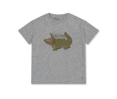 Camiseta Gots Grey Melange Cocodrile
