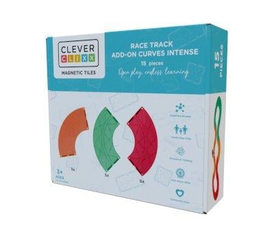 Curvas complementares intensas para pista de corrida 15 peas