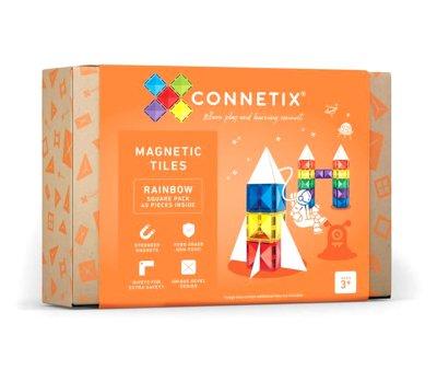 Construction Connetix Rainbow Square 40 Pieces