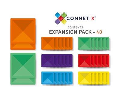 Construction Connetix Rainbow Square 40 Pieces