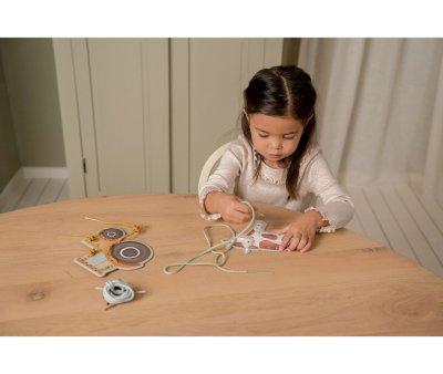 Tarjetas Para Enlazar Cordones Little Farm