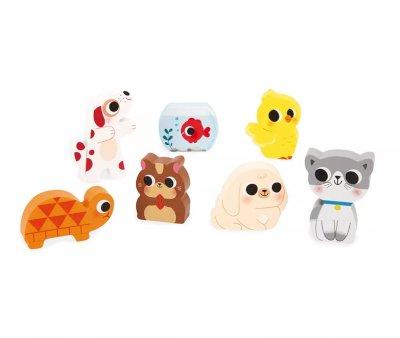 Quebra-cabea Chunky Pet de 7 peas