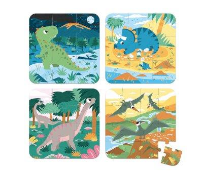 Puzzle volutif Dinosaures