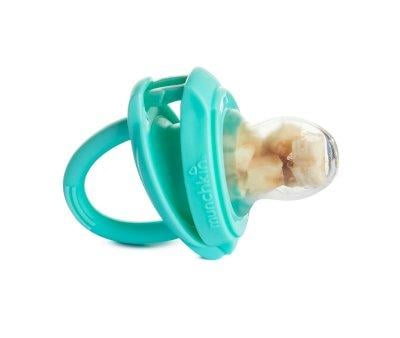 Alimentateur anti-touffement en silicone vert
