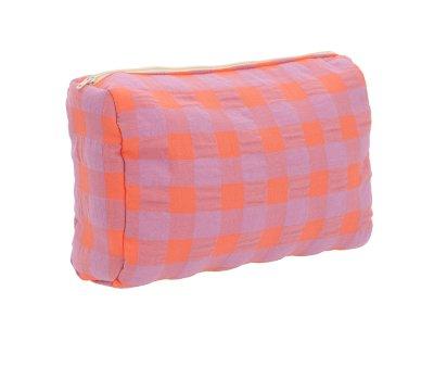 Neceser Acolchado Vichy Lila