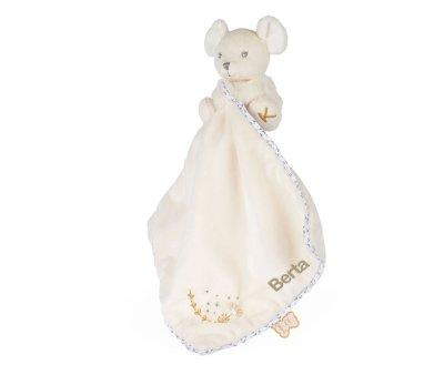Doudou Little Cream Mouse Personalised