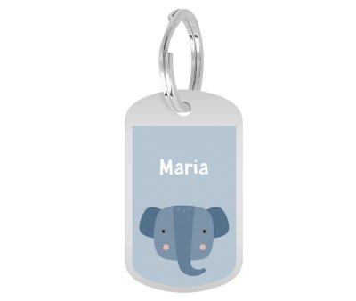 Porta-chaves Metal Elephant
