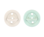 2 Sucettes Latex Tutete Menthe/Crme