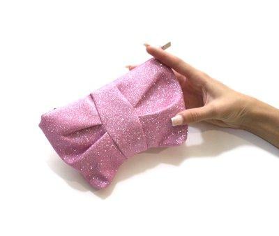 Borsettina Tracolla Moon Glitter Rosa