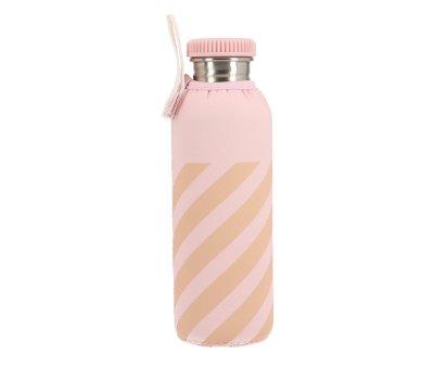 Housse en Noprne Stripes Pink 750 ml Personnalisable