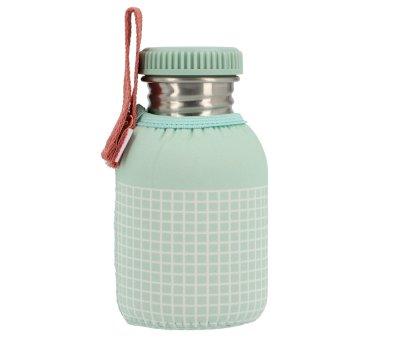 Funda Neopreno Stripes Sage 350ml Personalizable