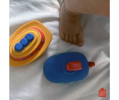 Natural Rubber Bath Toy Submarine