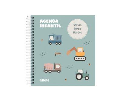 Agenda Infantrio Personalizvel Tutete Trucks
