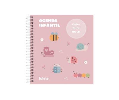 Pequena Agenda Infantrio Personalizado Tutete Bugs ES