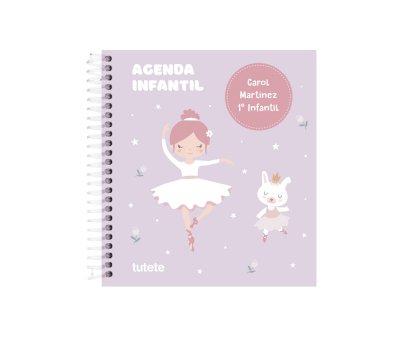 Agenda Infantrio Personalizvel Tutete Ballet