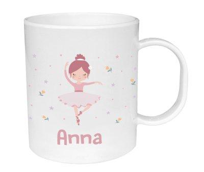 Tazza Plastica Personalizzata Tutete Ballet
