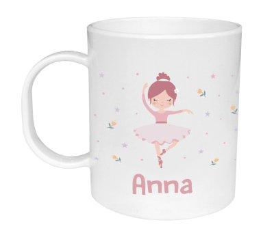 Tazza Plastica Personalizzata Tutete Ballet