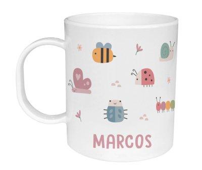 Tazza Plastica Personalizzata Tutete Bugs