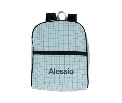 Zaino Personalizzabile Nordic Check Blue