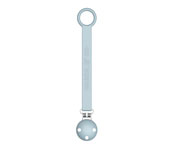 Silicone Pacifier Clip Light Blue