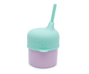 Tapa Sippie para Vaso Silicona Menta