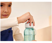 Botella Campus Flip-Up Turquesa 500ml