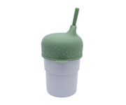 Tapa Sippie para Vaso Silicona Sage
