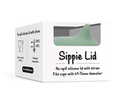 Tapa Sippie para Vaso Silicona Sage