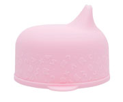Tapa Sippie para Vaso Silicona Rosa