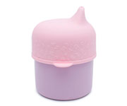 Tapa Sippie para Vaso Silicona Rosa