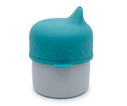Tapa Sippie para Vaso Silicona Azul Dusk