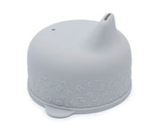 Tapa Sippie para Vaso Silicona Gris